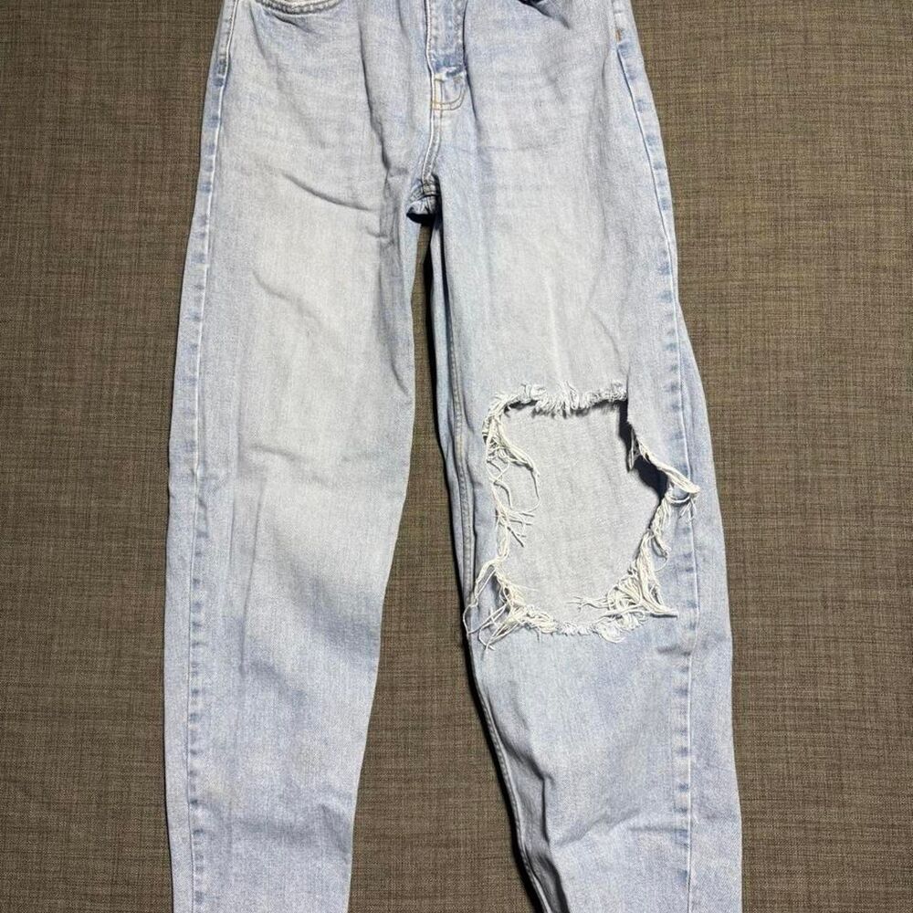 Women’s BDG Urban Outfitters high rise baggy jeans light wash pants size 27